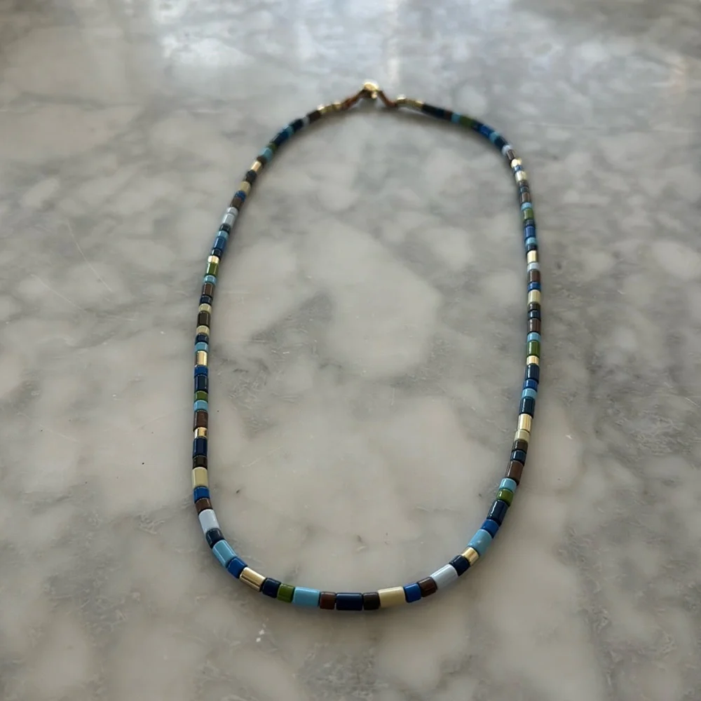 Roxanne Assoulin - Enamel Beaded Necklace, Multicolor - Picture 3 of 6